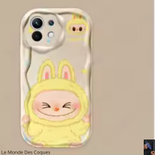 Coque labubu 3D transparente pour Samsung Galaxy A10 à A73 5g