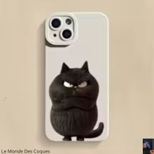 Coque en silicone chat drôle et cool pour Samsung Galaxy S20 à S25 Ultra 